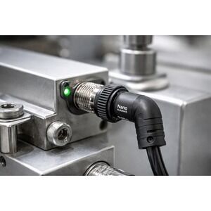 Hubbell Nano Quick R/A Female Plug Black New NCTA4205 Threaded